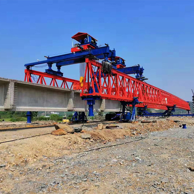 160 Tons Lifting Capacity Bridge Launching Erection Girder Crane