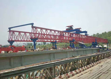 Beam Launching Crane Bridge Erection 600 Ton For Lifting Girder High Speed