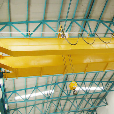 22.5m Span Double Girder Bridge Crane With 15 Ton Lifting