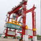 Electrical Lifting Mechanism 55 Ton RTG Gantry Crane With Rubber Tyre