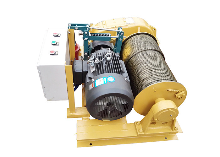 20T Industrial Mechanical Electric Lifting Winch With Failsafe Brake