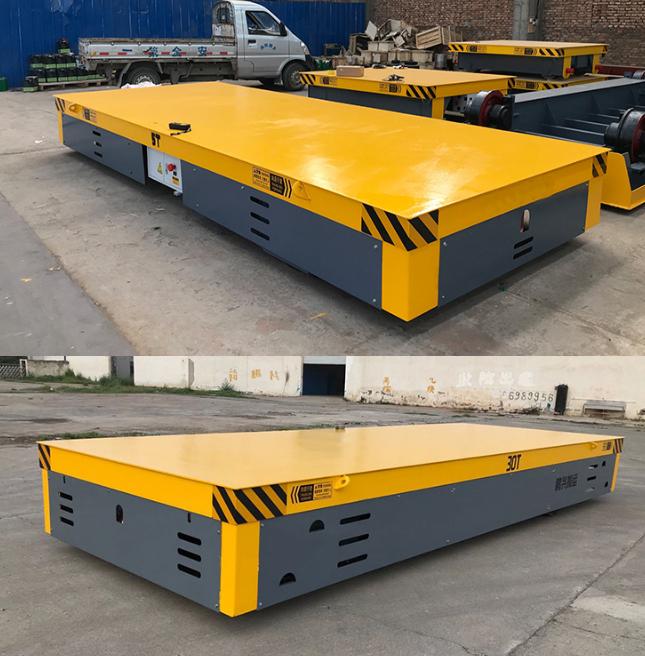 30m/Min Electric Transfer Cart 200t Payload Motorized Rail Cart