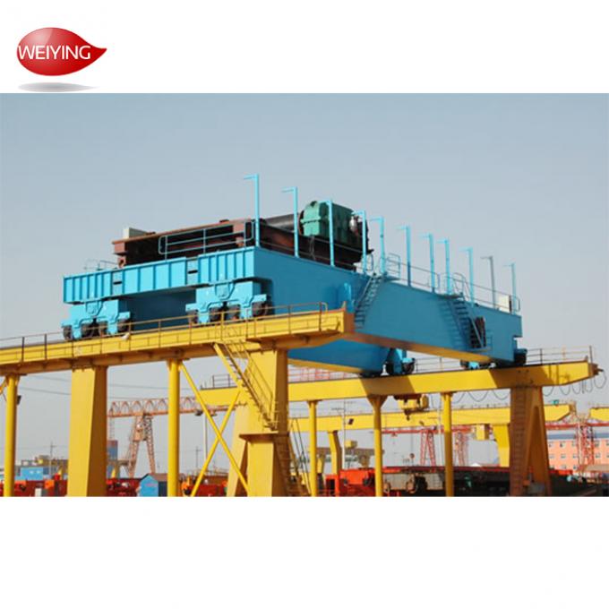 Double Girder 32t Lifting Overhead Bridge Crane A6 Pendent Control 8