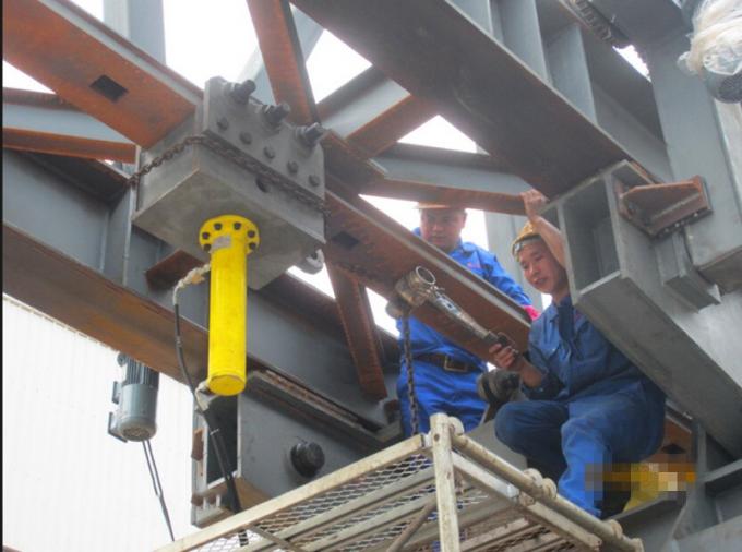 Heavy Industry Bridge Girder Launching Crane Rail Running 5m/Min 6