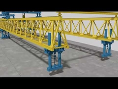 150 Ton Trussed Type Bridge Launcher Crane For Road Construction 2 Years Warranty
