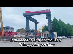 Electric Power Supply Traveling Wheel Yacht Lifting Equipment