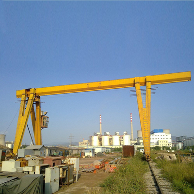 A3 Single Beam Gantry Crane Steel Structure Cabin Control With Electric Hoist