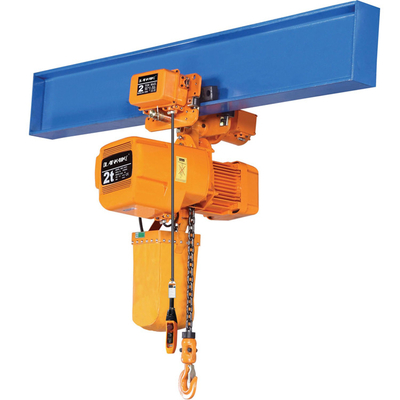 Remote Control Electric Chain Hoist 220v 10 Ton With Trolley