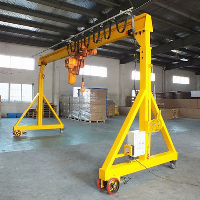 Small Electric Portable Gantry Crane Mobile Lifting Equipment