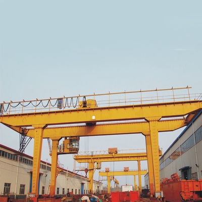 Container Handling Gantry Crane Mast Mobile Rubber Tire Type