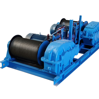 Industrial Electric Winch Machine 380V 3Ph Diesel Engine