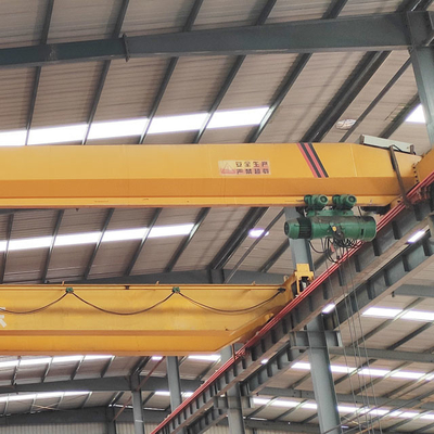 Single Girder Overhead LD Type Travelling Crane Workstation Long Travel 380V