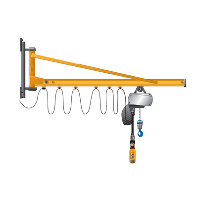 Industrial Usage Electric Lifting 10 Ton Wall Mounted Jib Crane For Sale