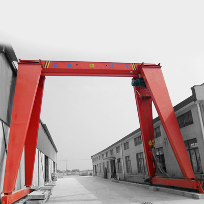 High Lifting Grade Box Type Single Girder Electric Hoist Gantry Crane