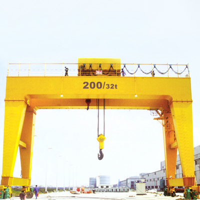 Box Type Gantry Crane 3-40m Span Cabin/Wire Rope Control Pendant Line