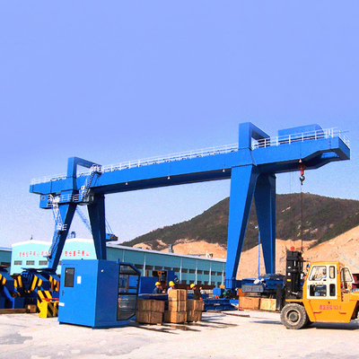 Electric Double Girder Gantry Crane 15m For Industrial 5-15M/MIN