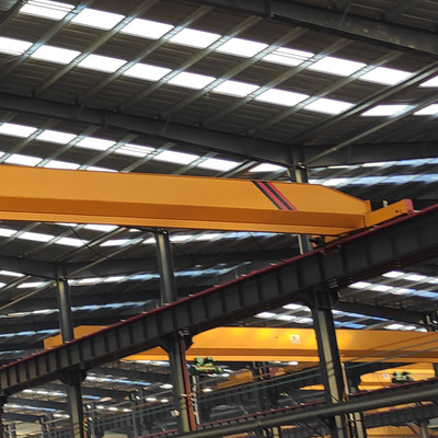 Hoisting Machine Single Girder LD Type 10 Ton Overhead Bridge Crane In Workshop