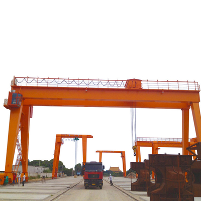 Popular Selling Electric Double Girder Gantry Crane With Trolley For Lifting