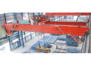 Steel Plate Use Lifting Magnet Double Girder Overhead Bridge Crane