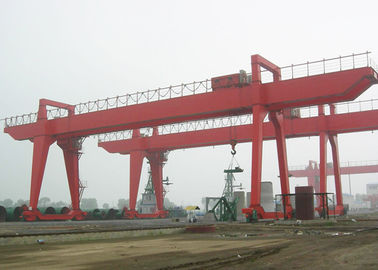 Cabin Control Mobile Double Girder Gantry Lifting Machine 30 Ton ISO Approval