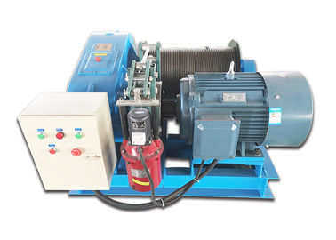 Hydraulic Wire Rope Electric Winch , 10T Electric Power Winch For Construction Site