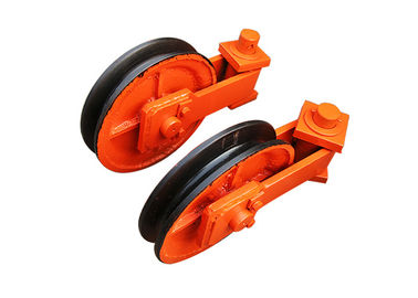 Custom Overhead Crane Spare Parts , Steel Rail Wheels For Mining Industry