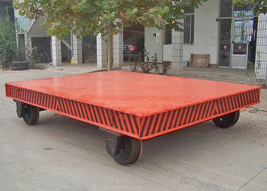 Flexible Electric Transfer Cart , Heavy Material Transfer Trolley CE Approved