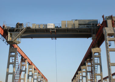 Double Girder Workshop Lifting Overhead Crane Safe With Motor Wheel
