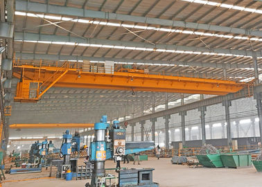Removable 10 Ton Double Girder Overhead Crane Electrical Lifting Trolley