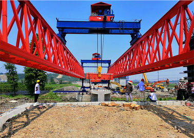 Outdoor Railway Transporting Launcher Crane 0.3 - 3m/Min Trolley Speed 2000kN Rated Lifting