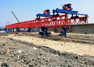 Durable Steel Launching Crane 100 Ton Bridge Beam Segmental Lifter Girder