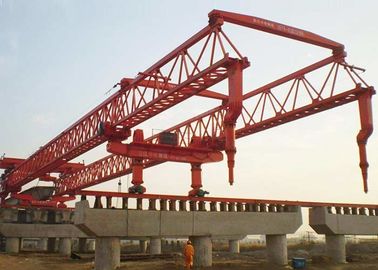 Bridge Girder Install Beam Launcher Crane Trussed Type For Light Rail Transit Project