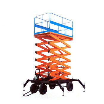 Hydraulic Trailing Scissor Lift Platform 18m Lifting Aerial Work Platforms