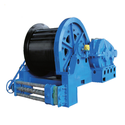 15M/min Electric Wire Rope Winch With Wireless Remote Control