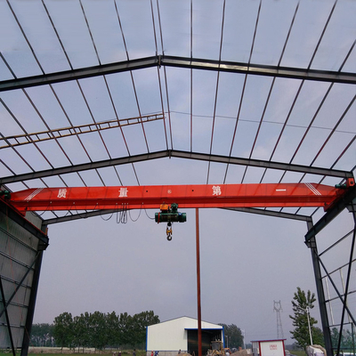 Single Girder LD Type Bridge Overhead Crane 31.5m Roof Structure