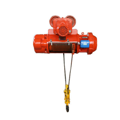 5 Ton Electric Hoist 220V Power Wire Rope Forged Hooks