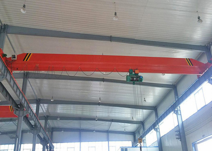 Monorail Hoist Electric Overhead Crane Single Beam Design For