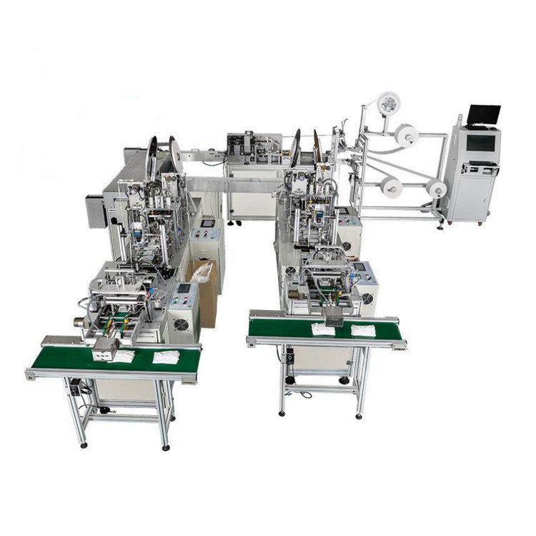 Computerized PP Medical Nonwoven Face Mask Machine