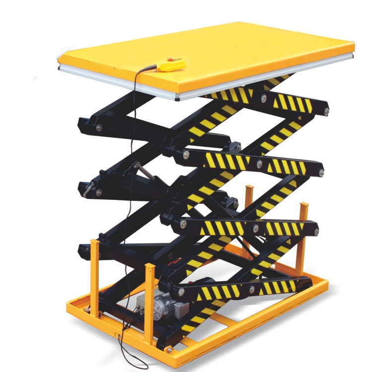 mechanical small electric capstan winch hydraulic scissor lift platform