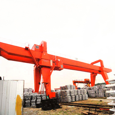 Motorized Gantry Crane 550KN Double Girder Goliath