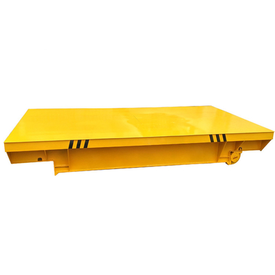 Industrial Electric Rail Material Transfer Cart Trolley Track Type Low Noise