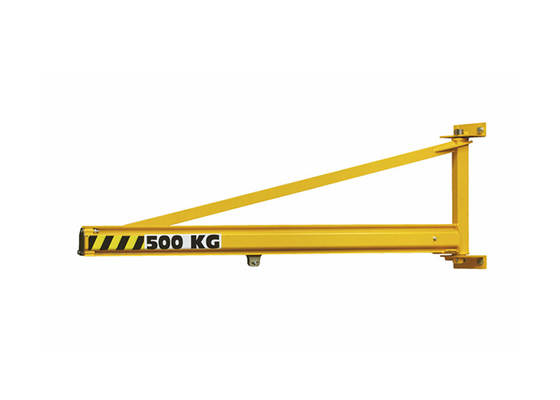 Wall Mounted Slewing Jib Crane 40 Degree Low Voltage Protection