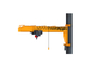 Wall Mounted Slewing Jib Crane 40 Degree Low Voltage Protection