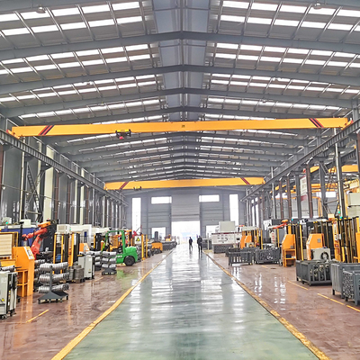 Mobile Monorail Single Girder Overhead Crane European Type 24m