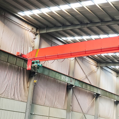 Single Girder Overhead LD Type Travelling Crane Workstation Long Travel 380V