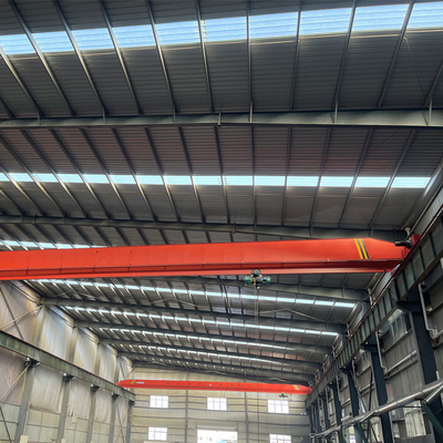 Single Girder Overhead LD Type Travelling Crane Workstation Long Travel 380V