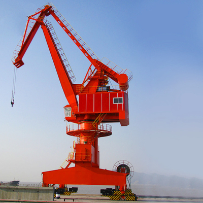 Jib Type Harbour Portal Crane Four Link 380V