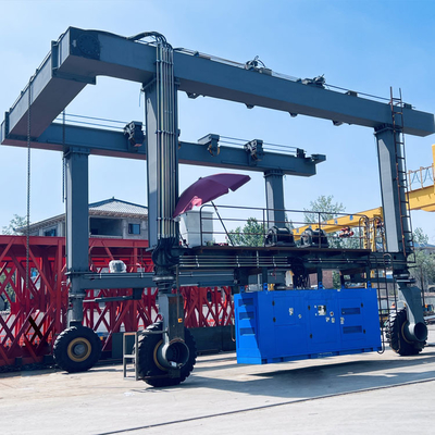 100 Ton Yacht Gantry Crane Electric Control System Marine Boat Lift