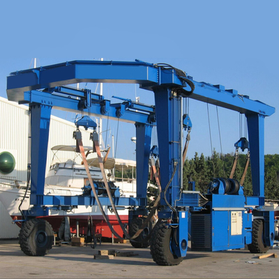 Shipyard Boat Lift Gantry Crane 30m 50Hz  Customized Lifting Speed