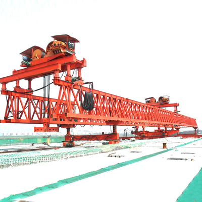 Bridge Girder Launching Gantry Crane High Efficient River Cross Sea 5m / Min 50M